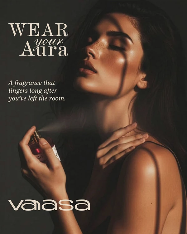 Fashion and fragrance editorial campaign design