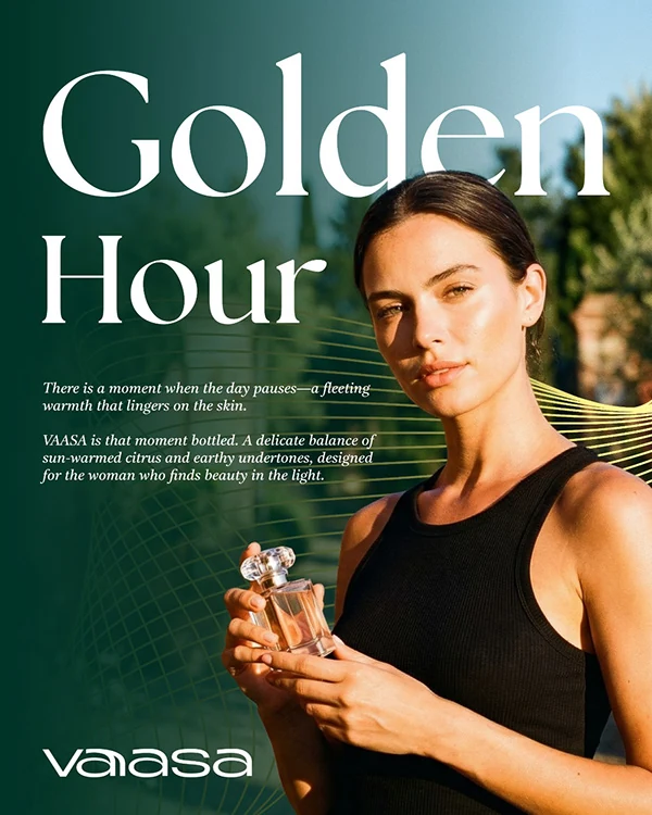 Lifestyle fragrance campaign creative