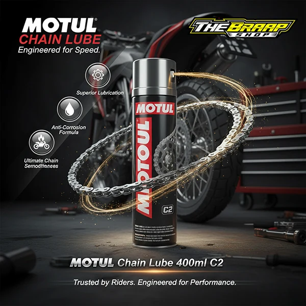 Motorcycle lubricant promotional design